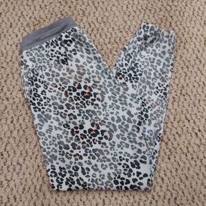 Secret Treasures Women's Rainbow Animal Print Ankle Jogger Lounge Pants M(8-10)